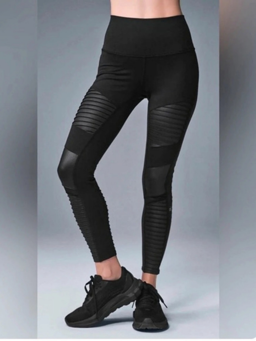 Alo Yoga High-Waist Moto Legging Black